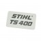 Stihl Model Plate Ts 400
